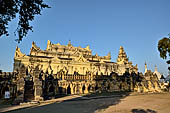 Mahar Aung Mye Bon San Monastery built in 1822, Inwa, near Mandalay, Myanmar (Burma), Asia 